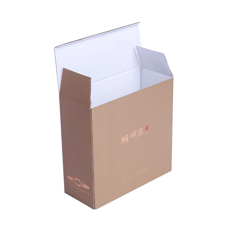 Simple but high-quality drinks packaging box 