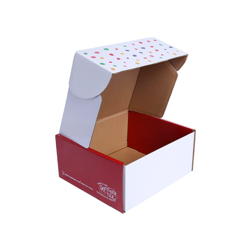 Cute full color printing textile packaging box 