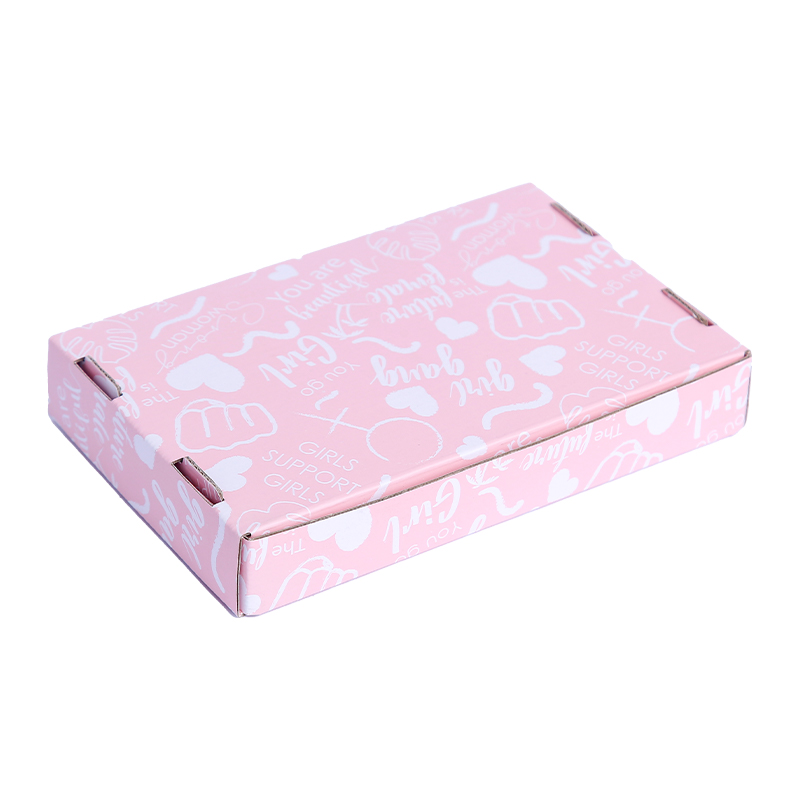 Two side printed foil stamping packaging mailer box 