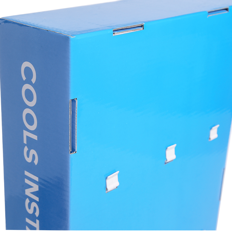 Eco-friendly peg sidekick cardboard display stand for clothing retail 