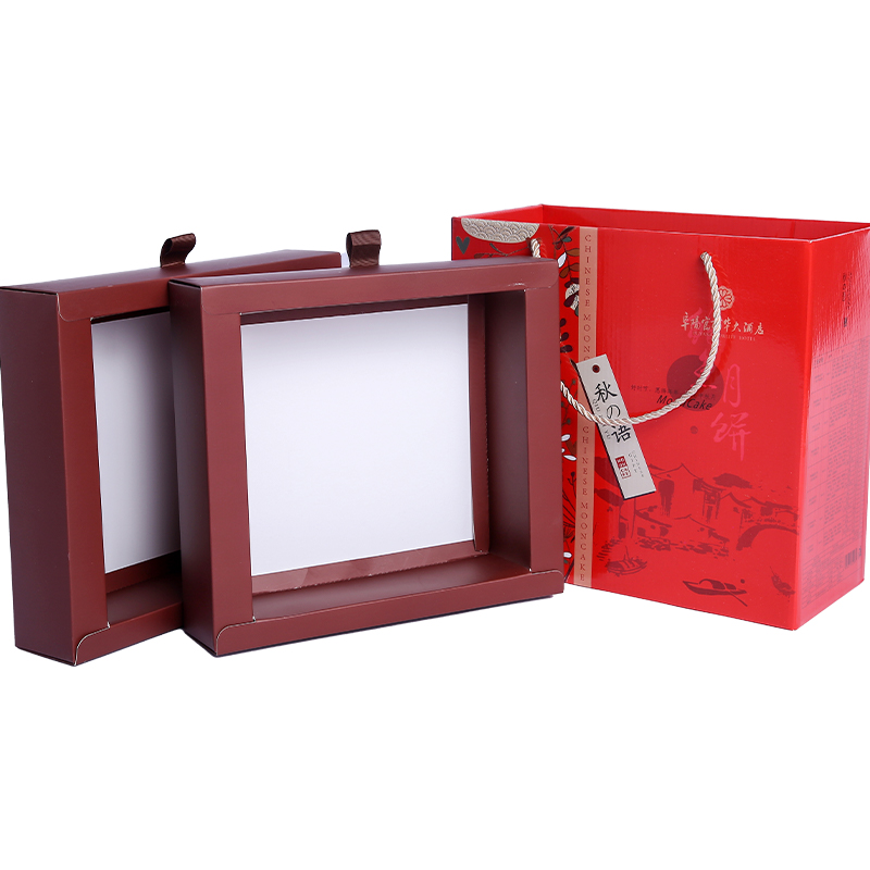 Customized box set with cardboard inner box and corrugated outer box