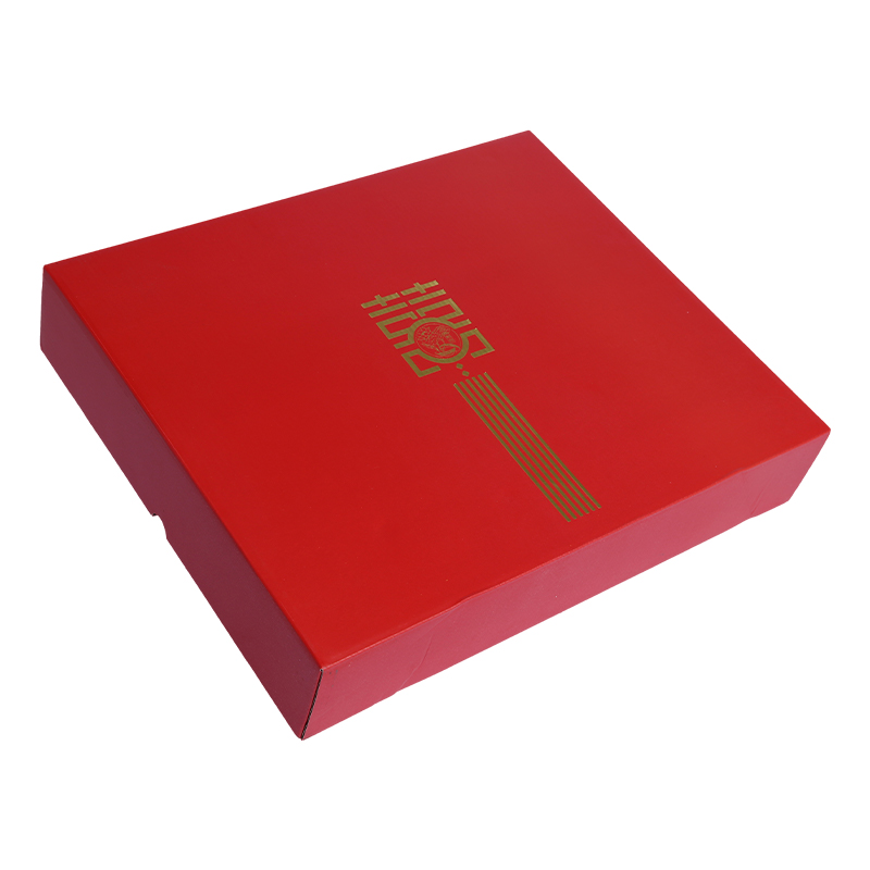 Customized China red box set for wedding ceremony 