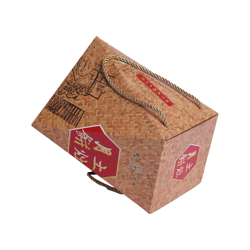 Special shaped corrugated box for fast food 