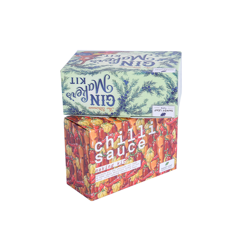 Full color printing fast food packaging box 