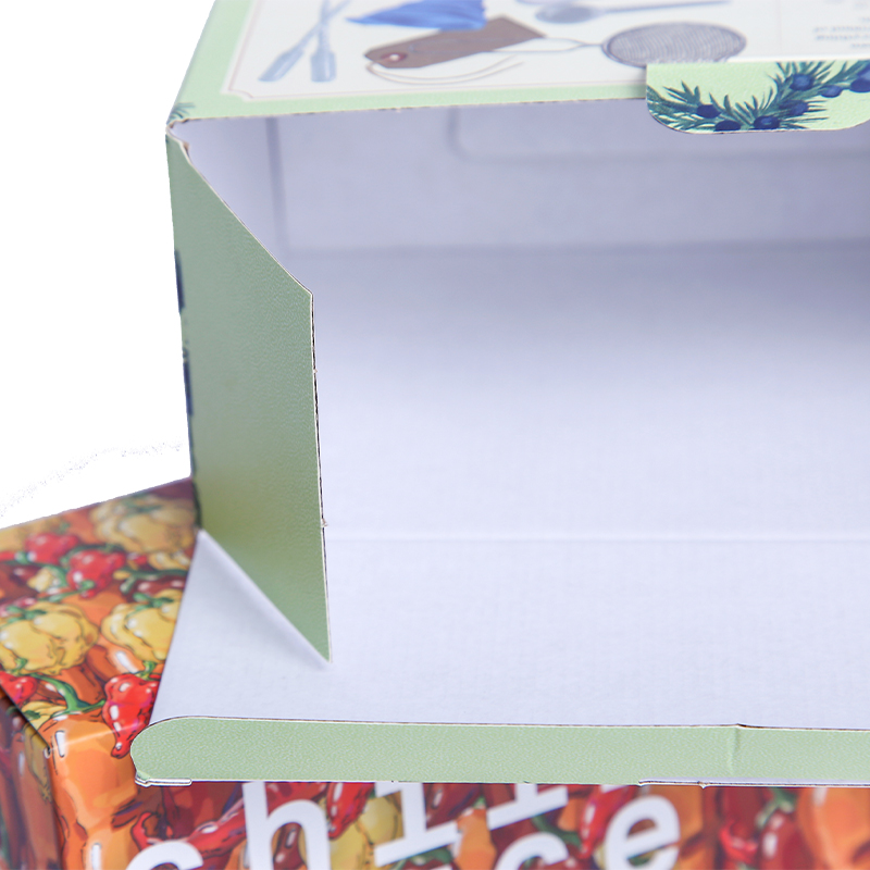 Full color printing fast food packaging box 