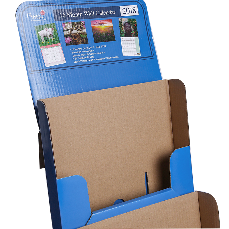 A combination for counter display and display stand for calendar sales 