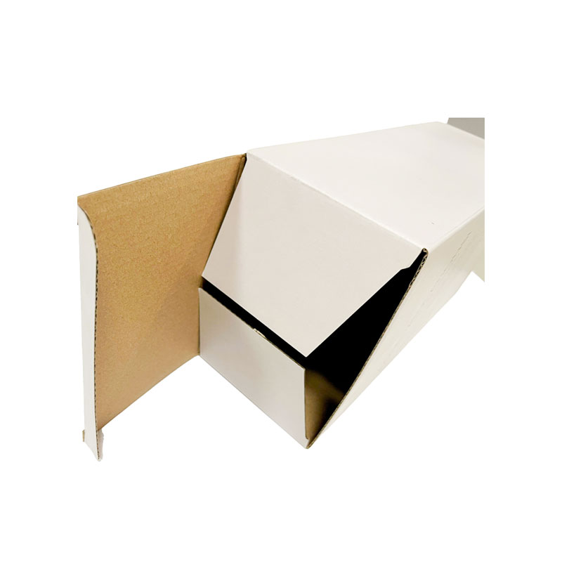 Simple designed tuck-end foldable packaging box 